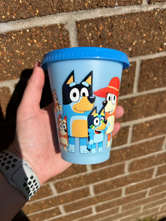 Kids colour changing tumbler cups